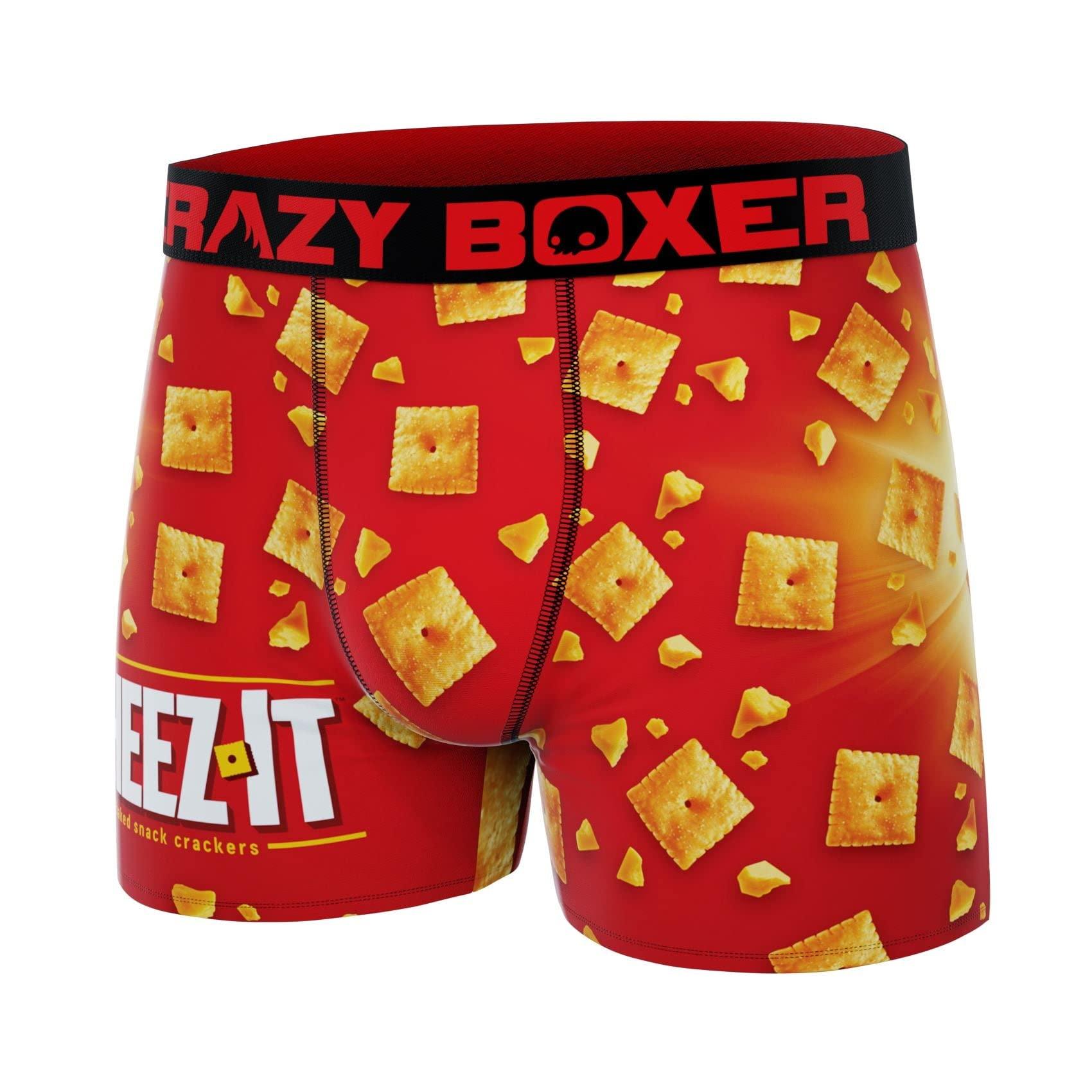 CRAZYBOXER CRAZYBOXER Men's Underwear Kellogg's Cheez-It Stretch Breathable Boxer Brief Anti-irritation