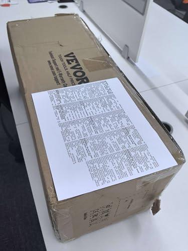 VEVOR VEVOR Shuffleboard Table, 9 ft Shuffleboard for Family Game Rooms, 2 in 1 Shuffleboard and Bowling Combo Game Set, with Scratch-Resistant Playfield, Legs, 8 Pucks, Bowling Set, Wax, and Table Brush