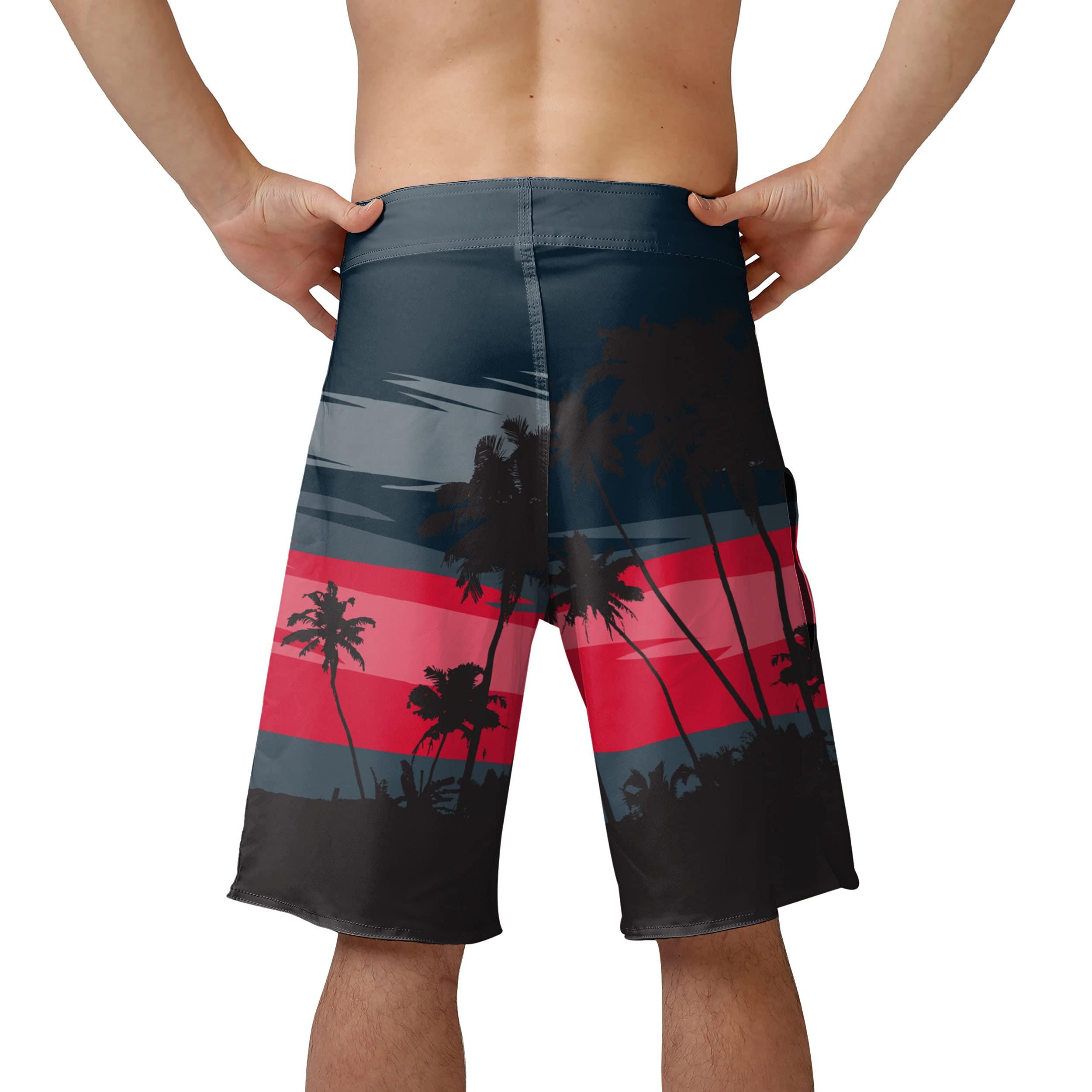 FOCO FOCO Houston Texans NFL Mens Sunset Boardshorts - XL