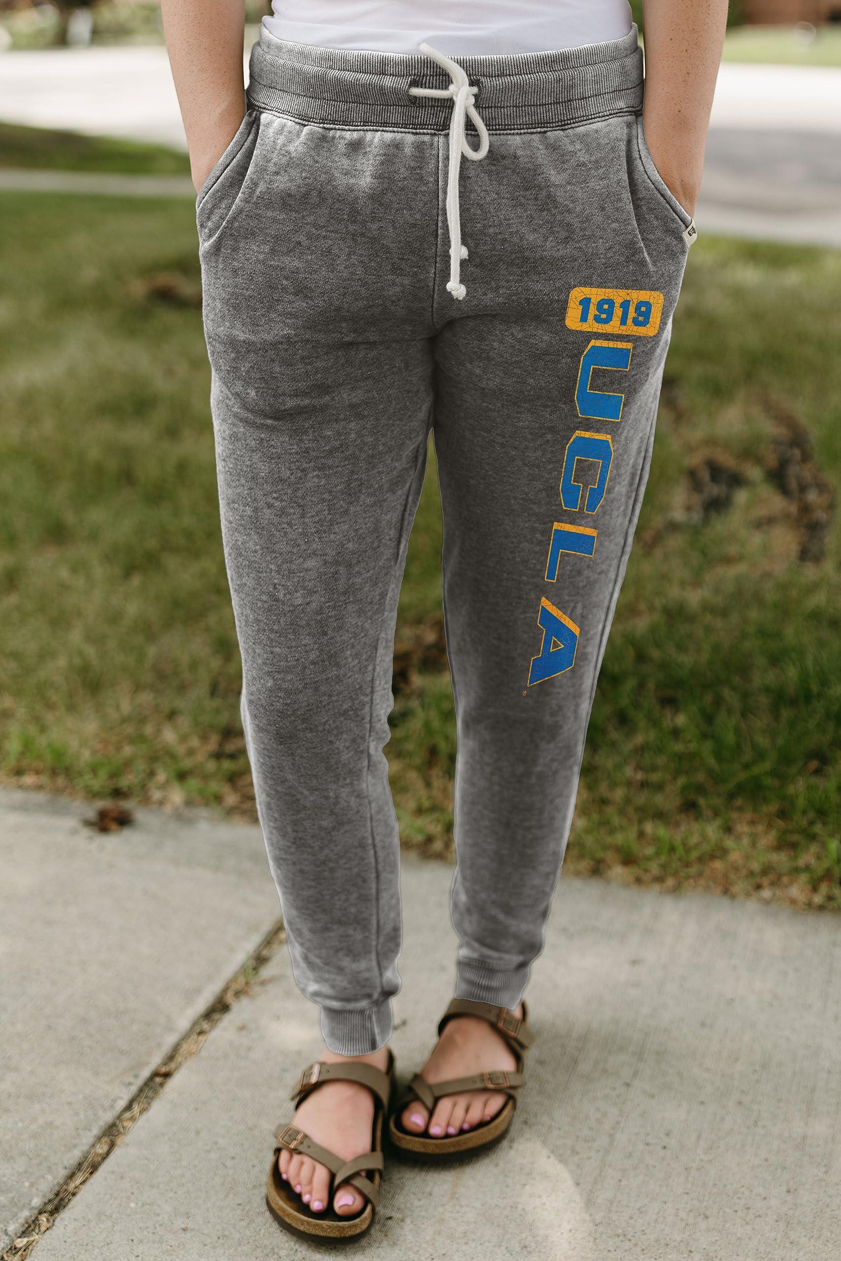 Blue 84 Blue 84 Women's Standard NCAA Officially Licensed Jogger Sweatpants Burnout, Team Color