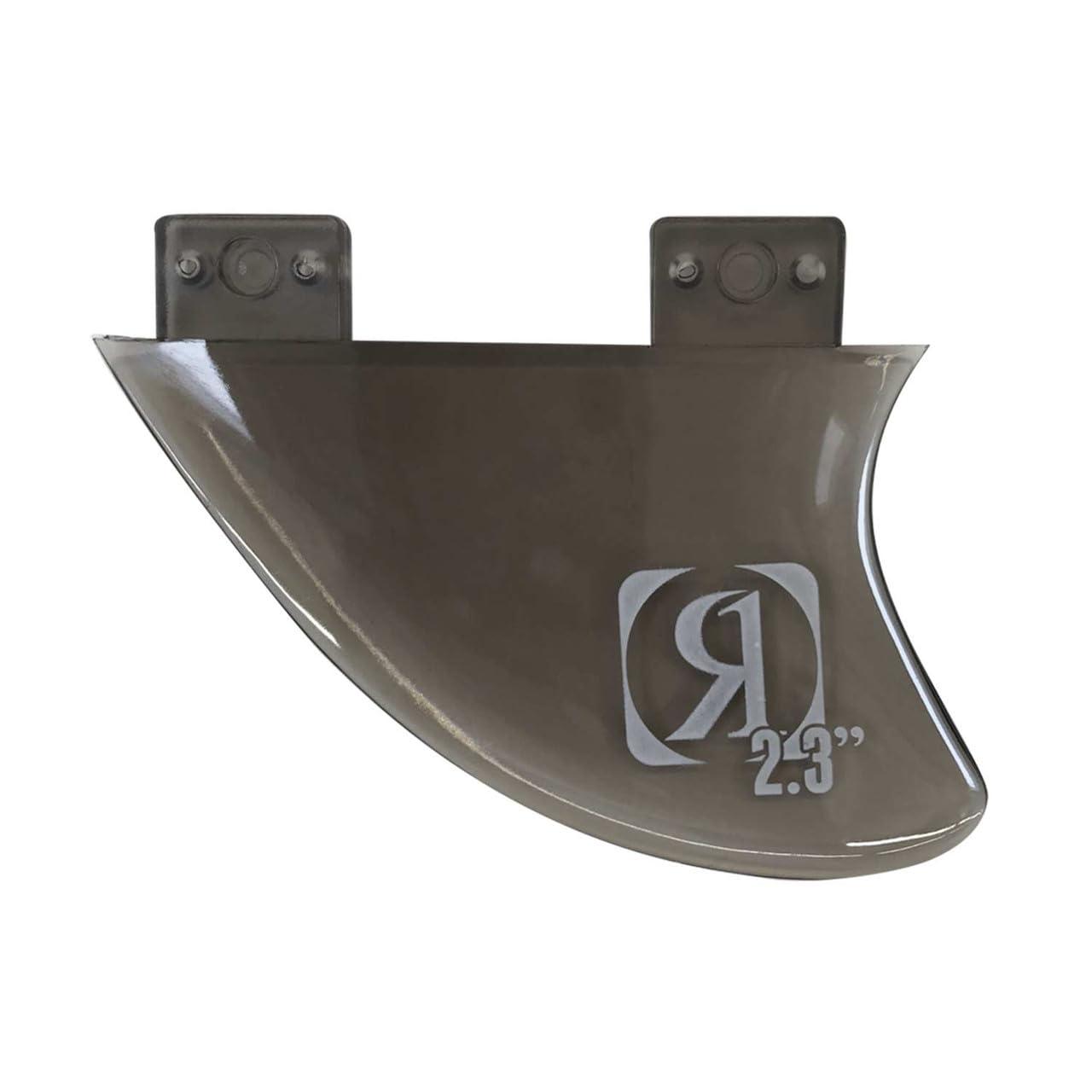 Ronix Ronix Alfred Polycarbonate Bottom Mount Surf Fin (1 Pack), Black, 2.9 Inches