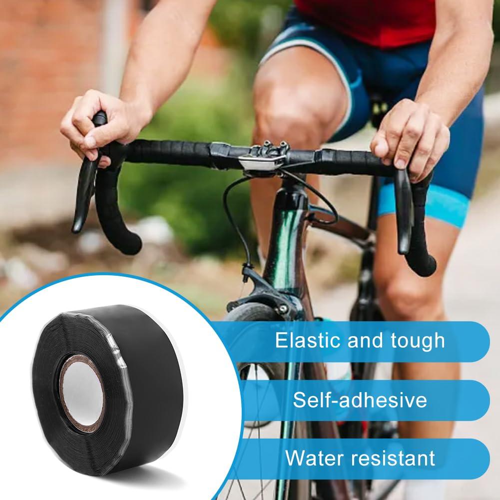 LOQJSS LOQJSS 16.4FT Silicone Grip Tape for Pull Up Bar,Self Fusing Silicone Tape,Silicone Tape, Grip Tape for Handles, Waterproof Rubber Wrap for Pull Up Bars, Barbells, Dumbbells