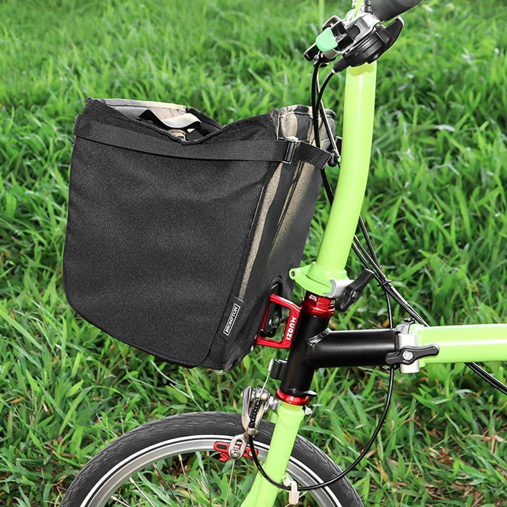 SplendoRoute SplendoRoute Bike Front Carrier Block Aluminium 3 Holes Front Carrier Shell with 7 Screws for Brompton Folding Bicycles