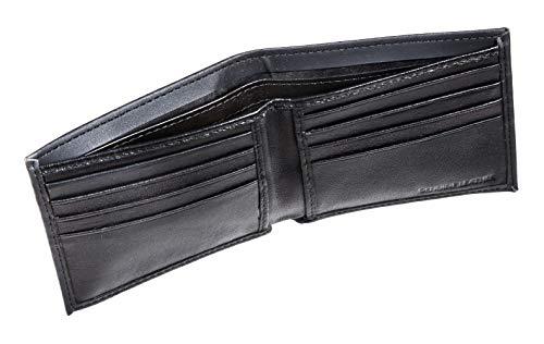 Team Sports America Team Sports America NFL Kansas City Chiefs Black Wallet | Bi-Fold | Officially Licensed Stamped Logo | Made of Leather | Money and Card Organizer | Gift Box Included