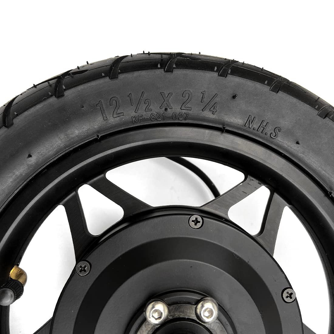 L-faster L-faster 12 Inch Hub Motor Bike Conversion Kit with Thumb Throttle and Pedal Assist Sensor for Scooter Bicycle Front Wheel with tire (36V 250W Black)