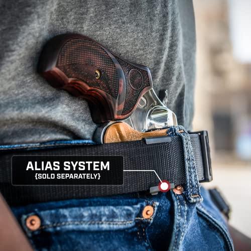 Tulster Tulster RATH IWB Kydex Revolver Holster fits: Smith & Wesson Bodyguard 1.9" .38 Special | Ambidextrous Inside The Waistband Appendix Concealed Carry
