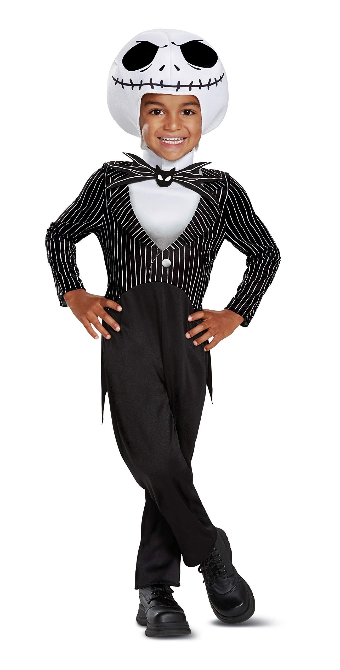 Disguise Disguise Disney Jack Skellington Nightmare Before Christmas Toddler Boys' Costume Black, Size/(2T)