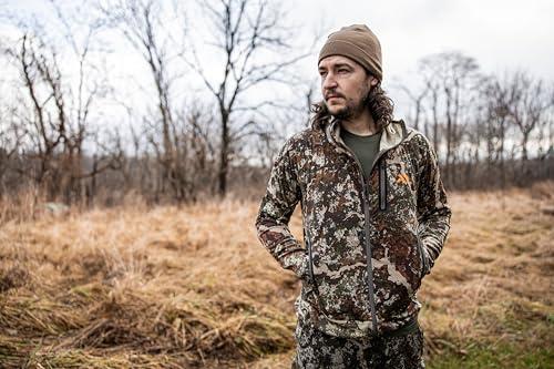 First Lite First Lite Tag Cuff Merino Wool Beanie - Warm Hunting Hat - Dry Earth - One Size