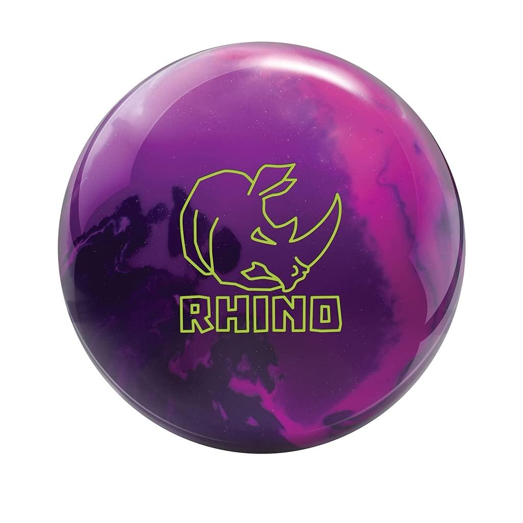 Brunswick Brunswick Rhino Reactive PRE-DRILLED Bowling Ball - Magenta/Purple/Navy 15lbs