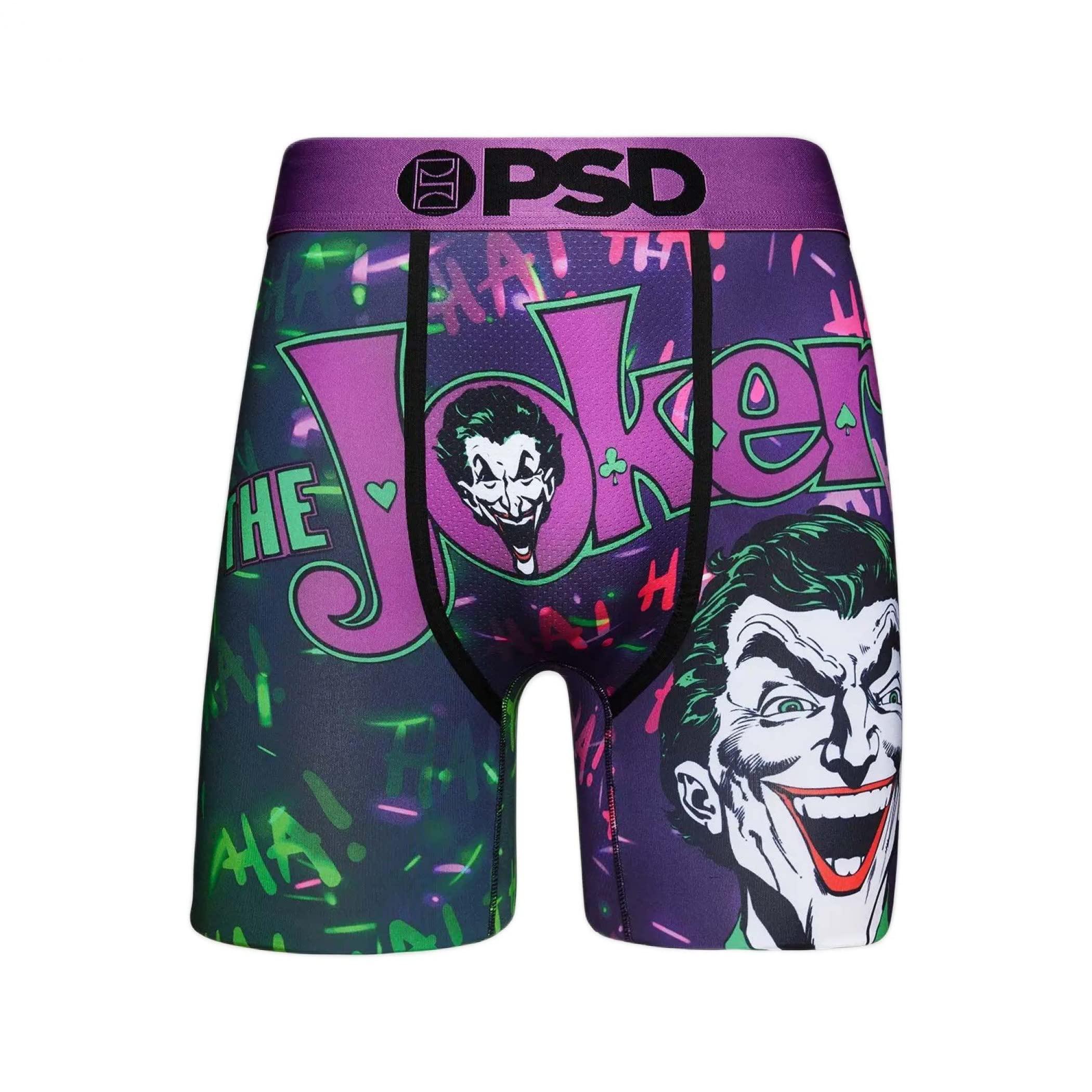 PSD PSD Men's The Joker Boxer Briefs, Black, M