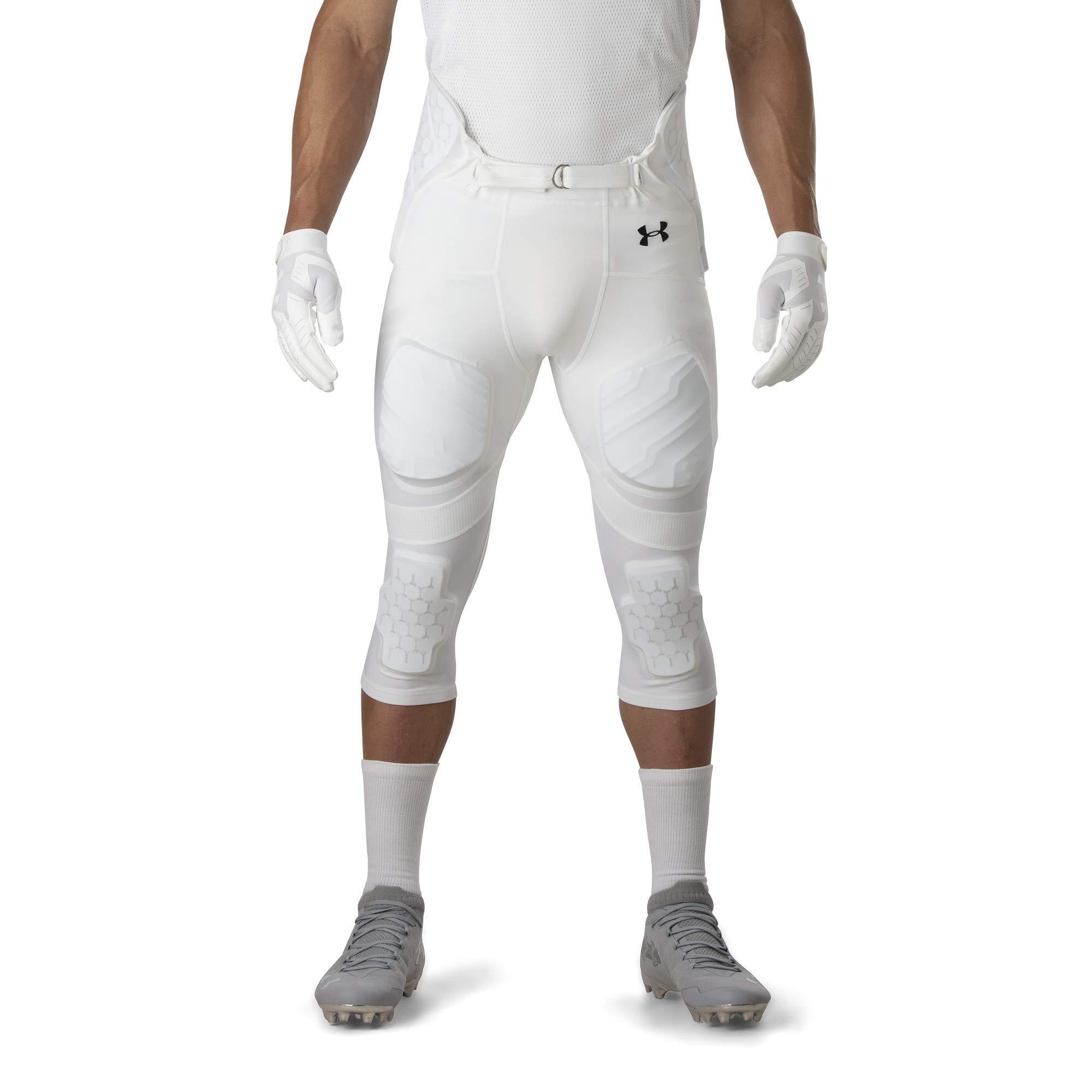 Under Armour Gameday Armor Integrated Football Pant Youth - White, YXL