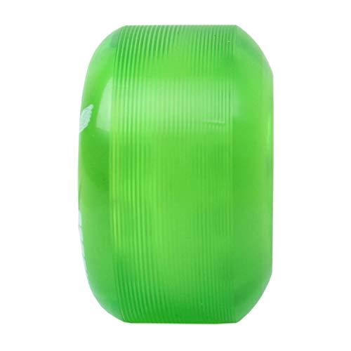 Bigfoot Wheels Bigfoot Skateboard Wheels 53mm 83A Soft Cruiser Filmer Wheels Green (Set of 4)