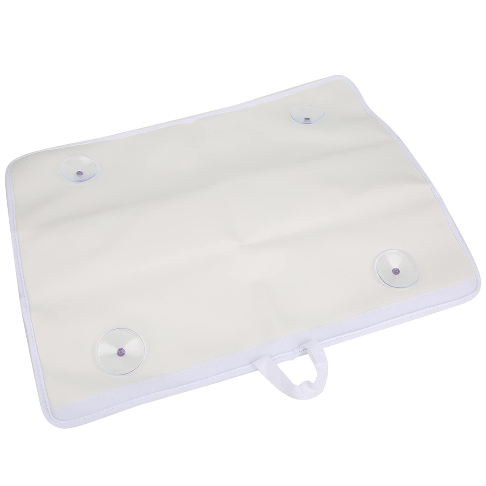 Miskall Bath kneeling pad, Bath Kneeler with Elbow Rest Pad Set, with Toy Organizer, 1.5inThick, for Elbow,Knee and Arm Support Bathtub Kneeling Pad Set, Quick Drying