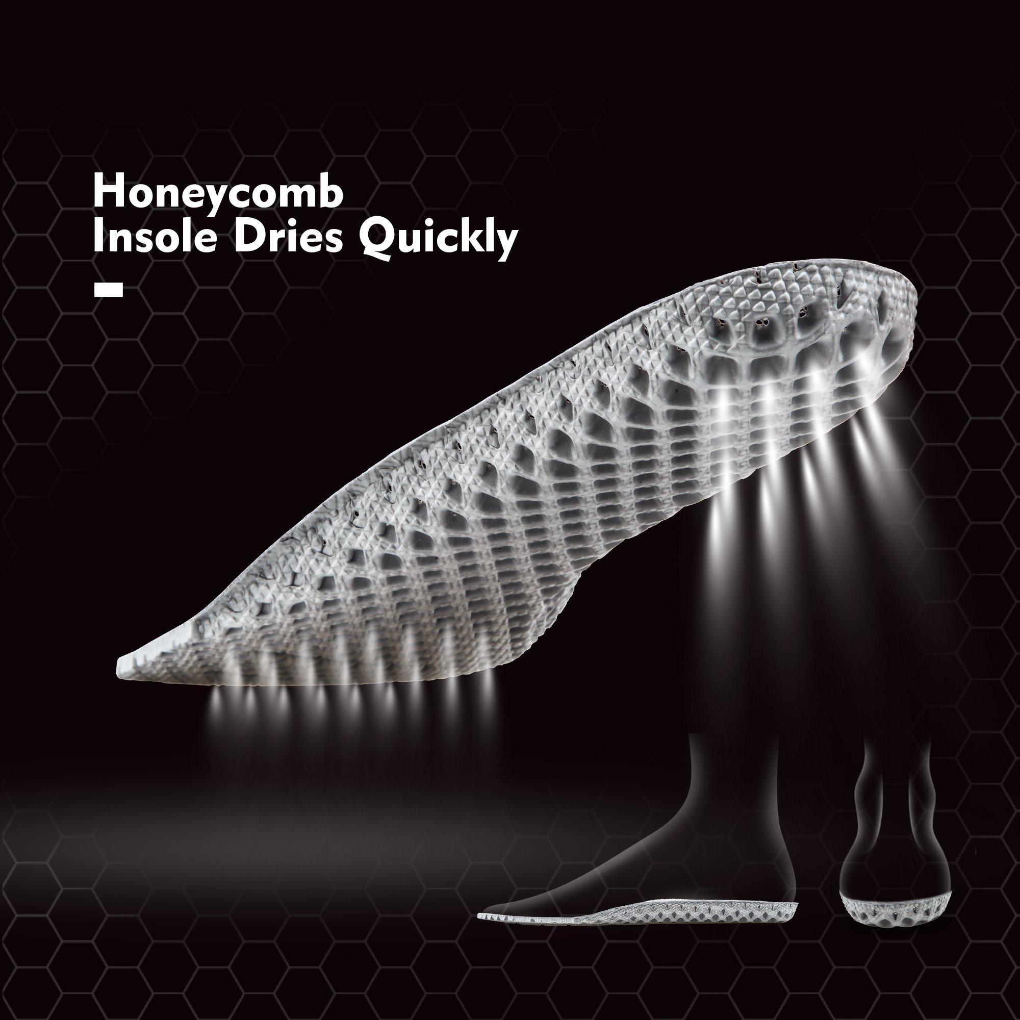 Clorts Clorts Men\'s Water Shoes Athletic Sport Lightweight Walking Sneaker Fisherman Sandal Brown 3H021B US7.5