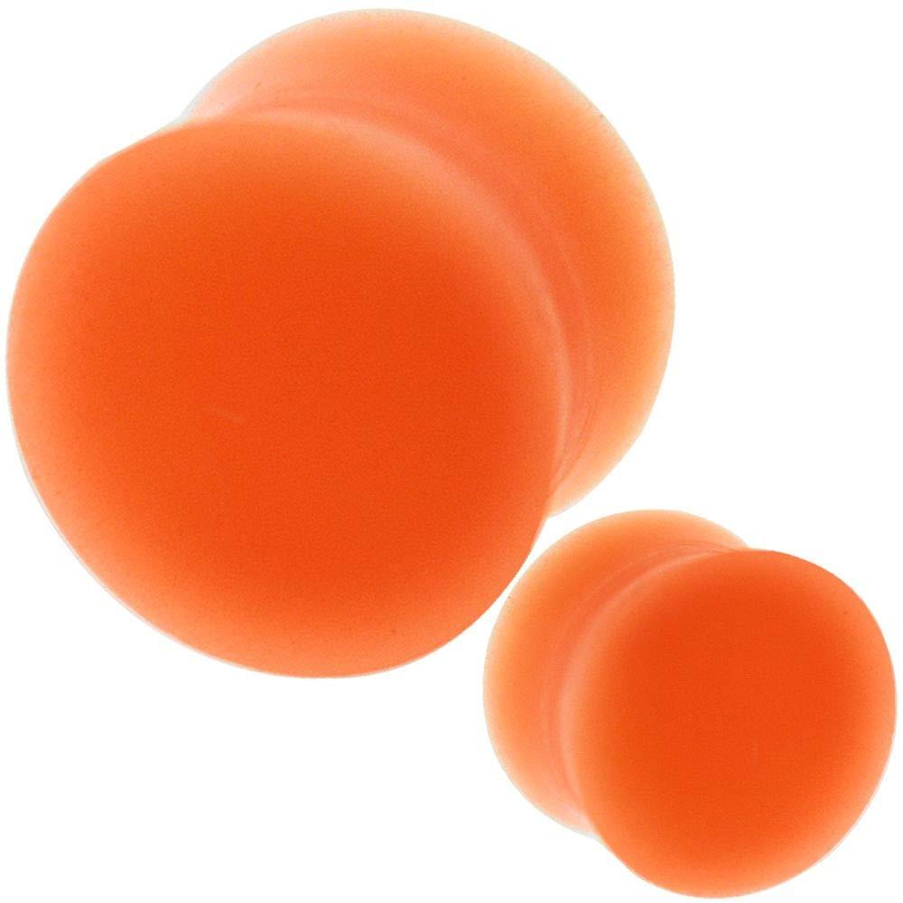 MoDTanOiz - Ear plugs 0 gauges Ear gauges Ears 0 Plugs Tunnels 0 Gauge 0g 8mm Steel Women Men Stone