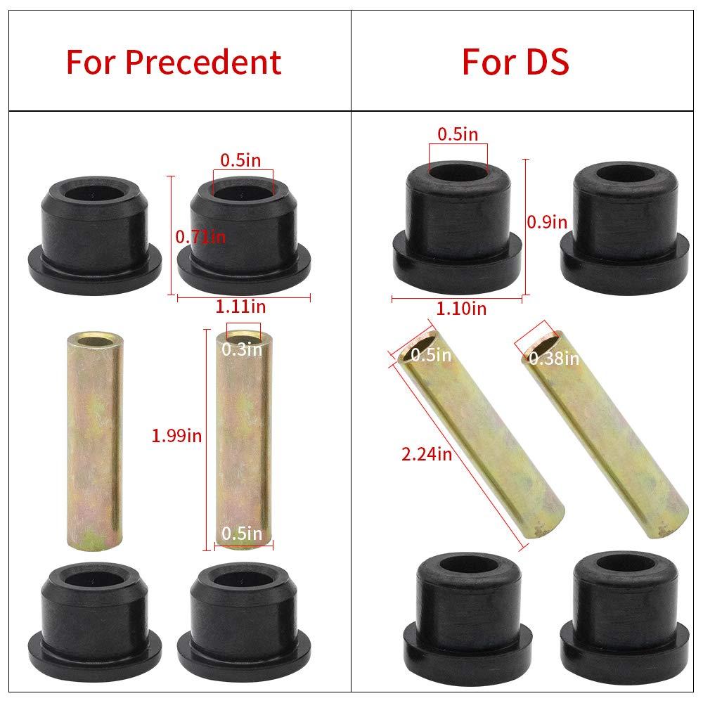 CLUBRALLY CLUBRALLY Club Car Golf Cart Front Leaf Springs with Bushing and Sleeve Kit for Club Car DS & Precedent Golf Carts 1012030 103628801