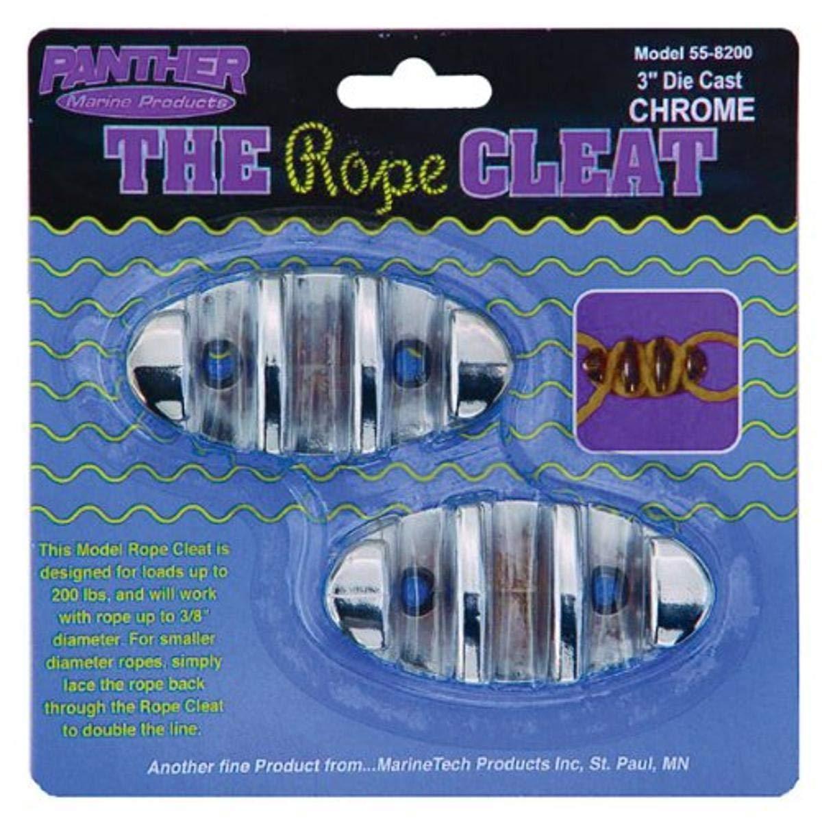 Panther ATV Panther 55-8200 3" Chrome Gripper Rope Cleats