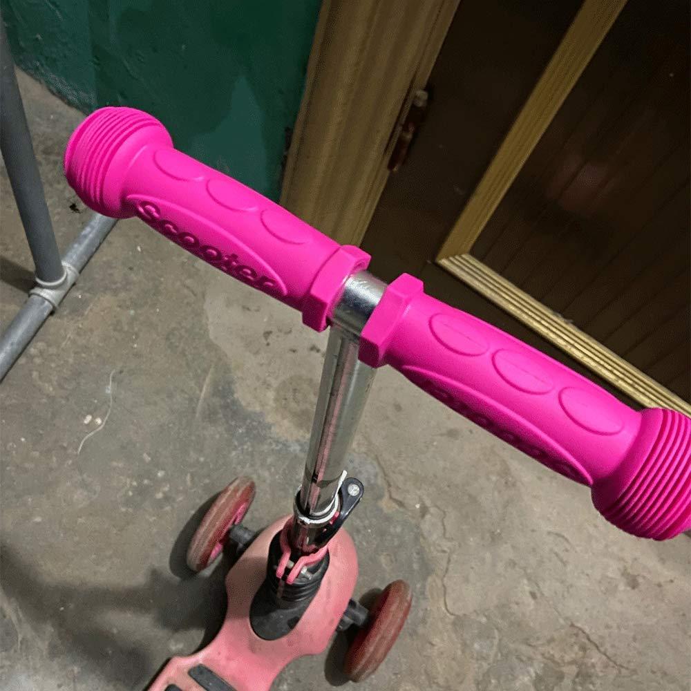 OTFAITP OTFAITP Scooter Grip Handlebar 1 Pair Bicycle Grip Fit for 2-3-4 Wheels Kid Kick Scooters,Children Bike,Drifting Scooter,Swing Scooter,Rose Red