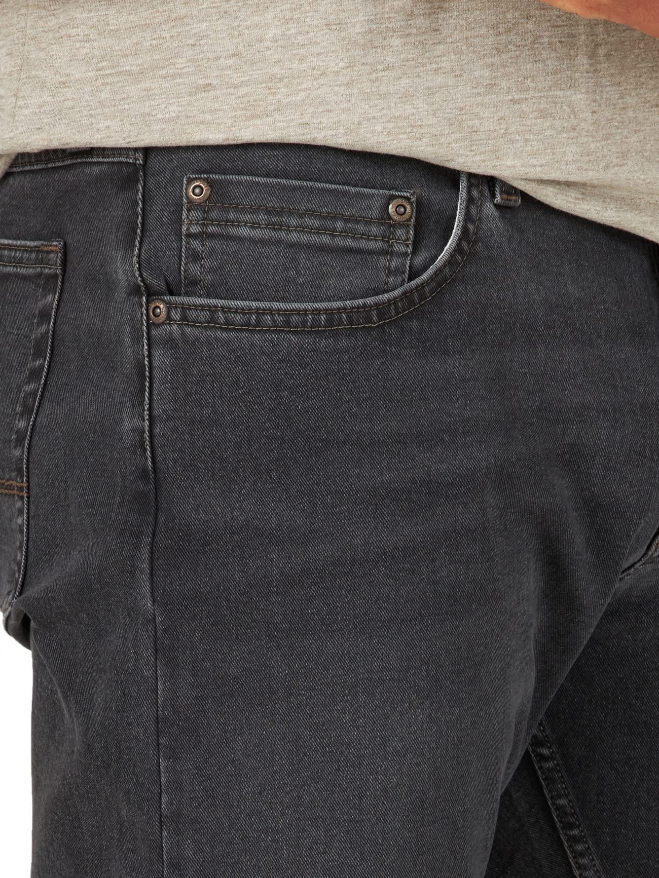 Wrangler Authentics Wrangler Authentics Men's Athletic Fit Stretch Jean, Black Charcoal, 40W x 30L