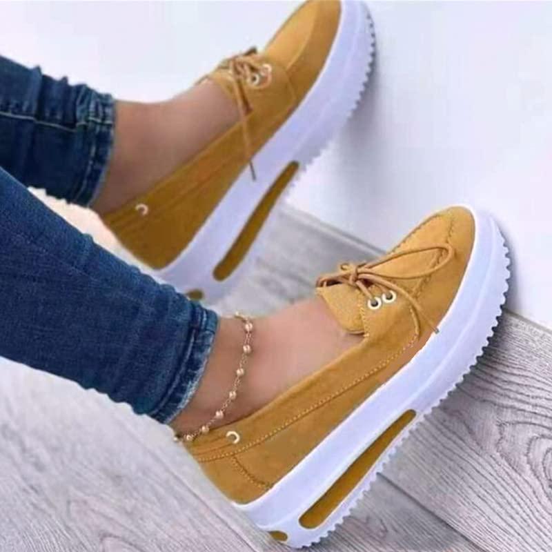 Ladmiple Ladmiple Sneakers For Women Slip On Wide Width Women's Slip on Shoes Non Slip Fashion Canvas Sneakers Low Top Casual Shoes Dressy Summer Fashion Comfortable Walking Flats Loafers