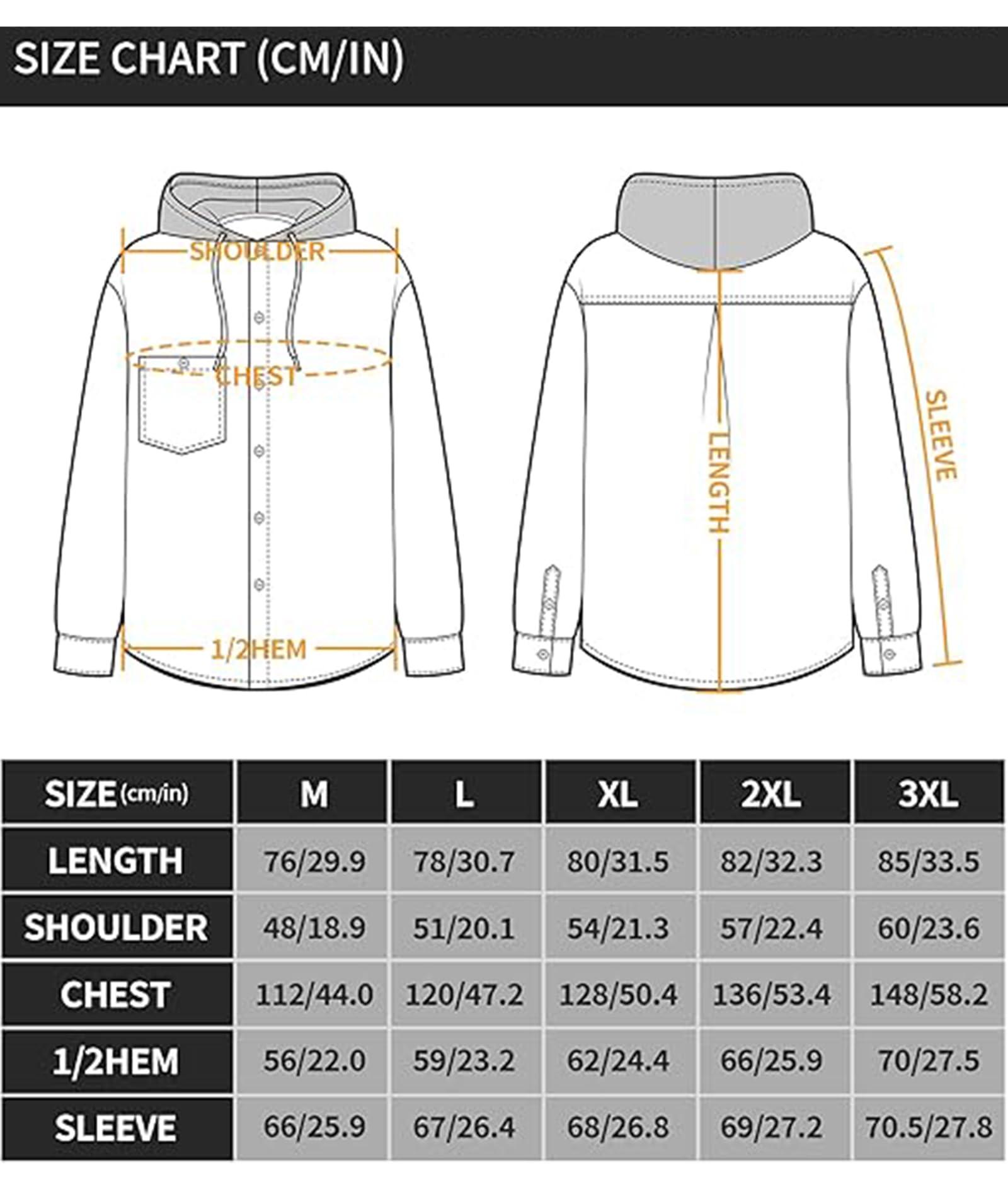 SWISSWELL Mens Flannel Hooded Shirt Long Sleeve Fashion Plaid Hoodie Button Down Shirts Jacket with Pocket