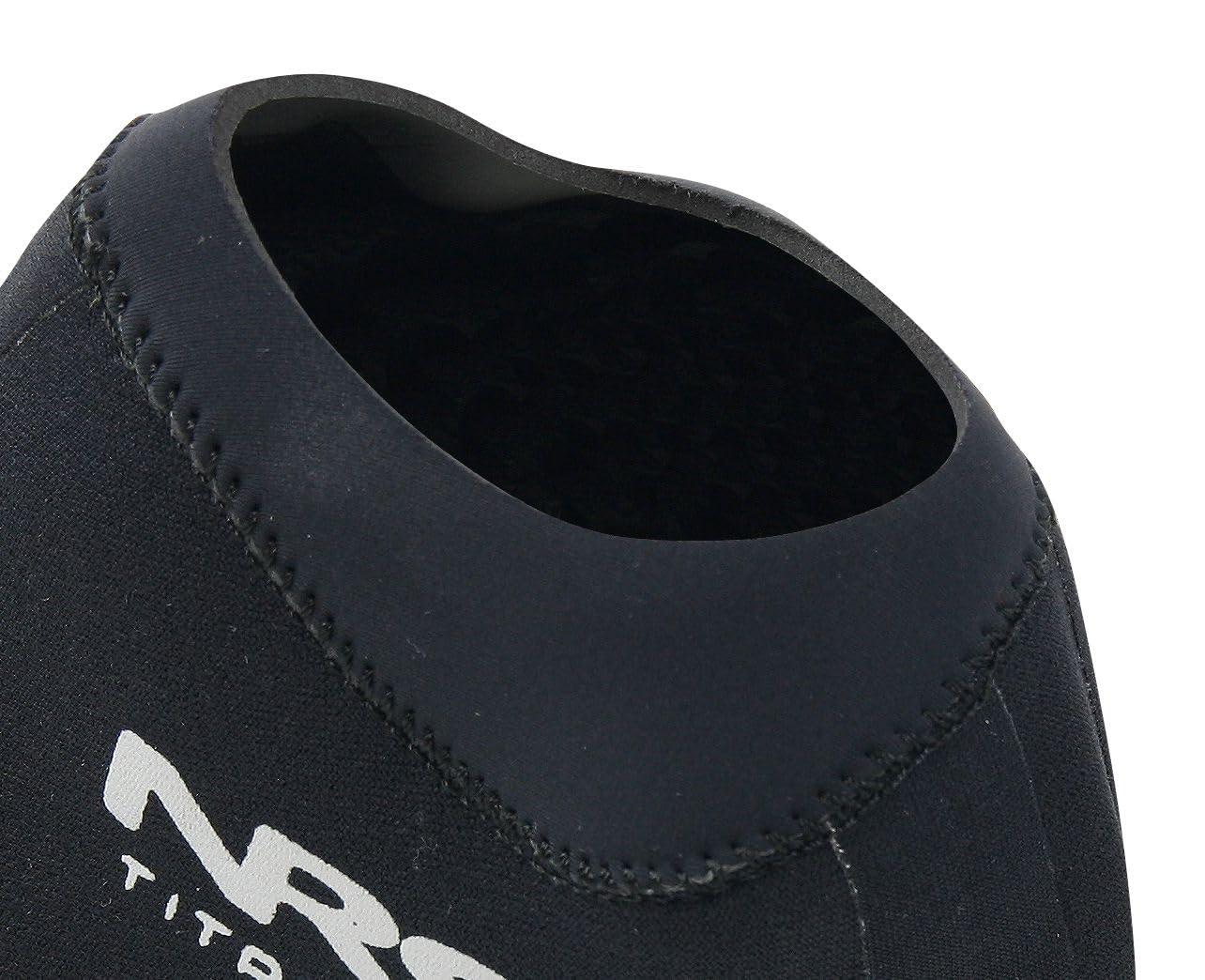 NRS NRS Neoprene Boundary Socks with HydroCuff-Black-M