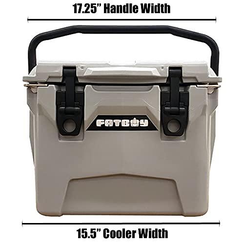 Fatboy Fatboy 10QT Rotomolded Cooler Chest Ice Box Hard Lunch Box - Marine Camo