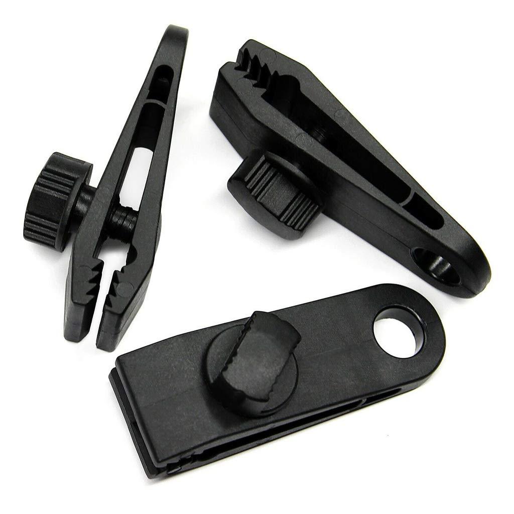 Genrics Genrics Reusable Heavy Duty Linoleum Clip Screw Clips Reusable Heavy Duty Tarpaulin Clips (10pcs Clip)