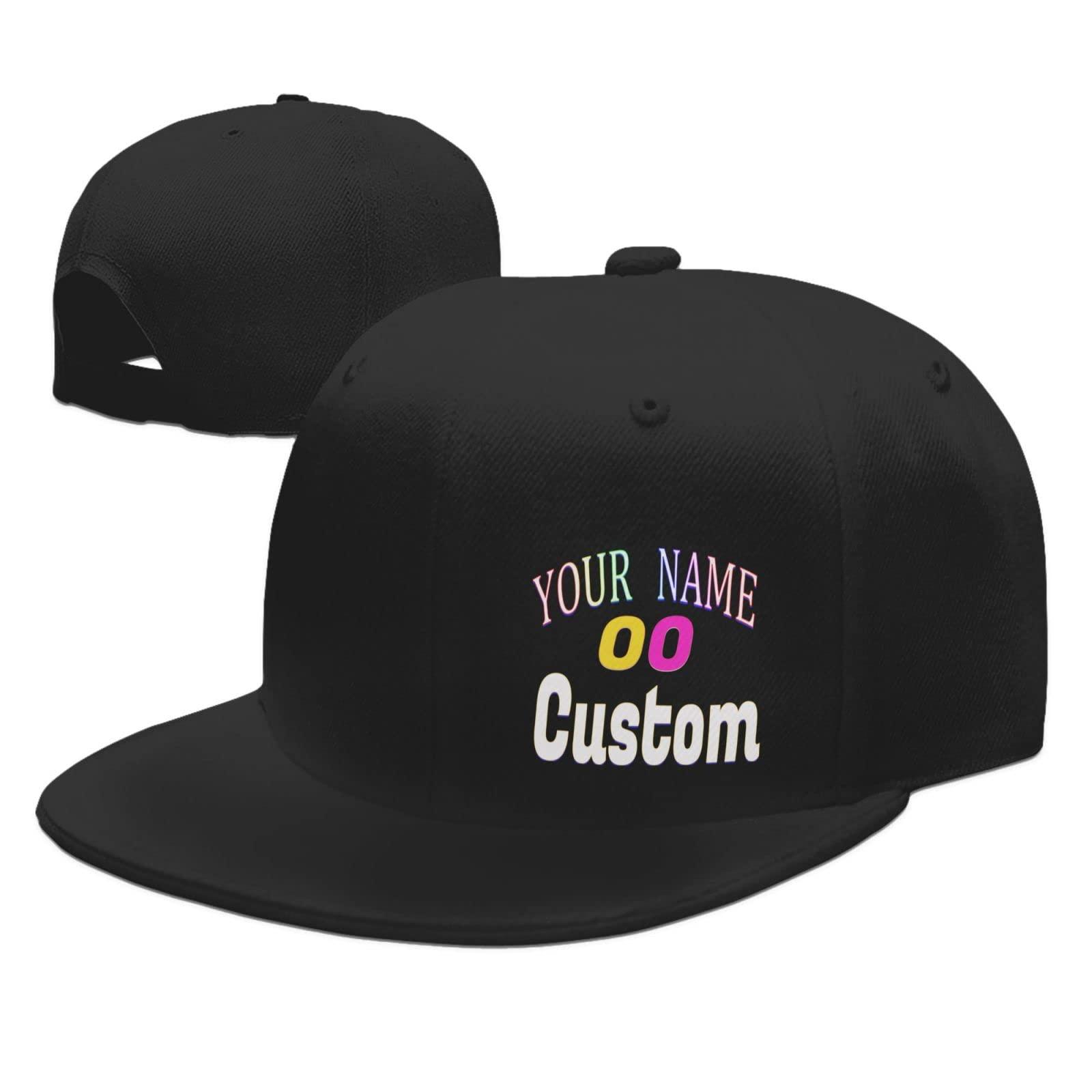 NineFit Basics Custom Cap Your Custom Here,Unisex Customizable Cap, Custom Name Hat,Custom Hat Design Your Own Classic Mens Womens Trucker Hats