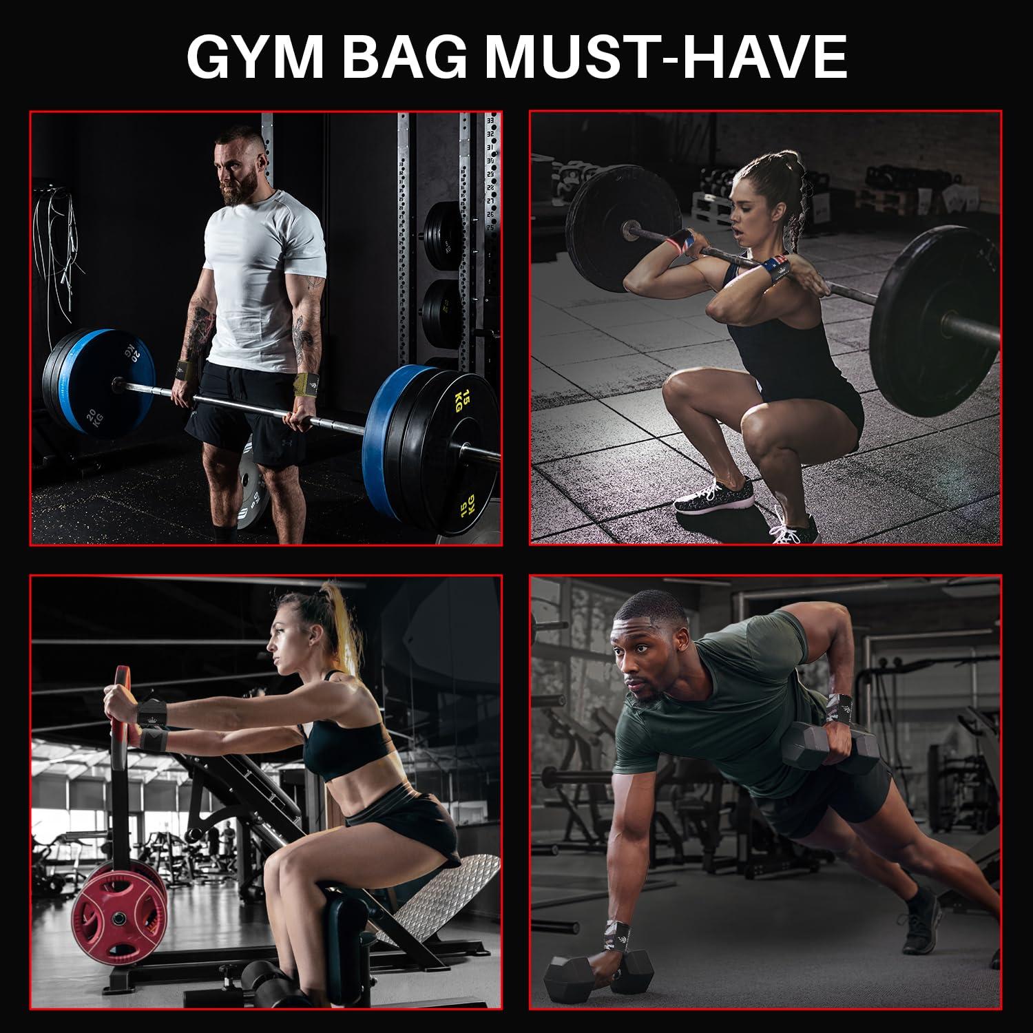 TECEUM TECEUM Weightlifting Wrist Wraps with Thumb Loop Black Queen of Lifts 18 inch Heavy-Duty Workout Wrist Support & Protection Ideal for Powerlifting, Strength Training, Bodybuilding