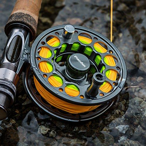 Piscifun Piscifun Sword Fly Fishing Line with Welded Loop, Weight Forward Floating Fly Line, WF5wt, 100FT, Orange