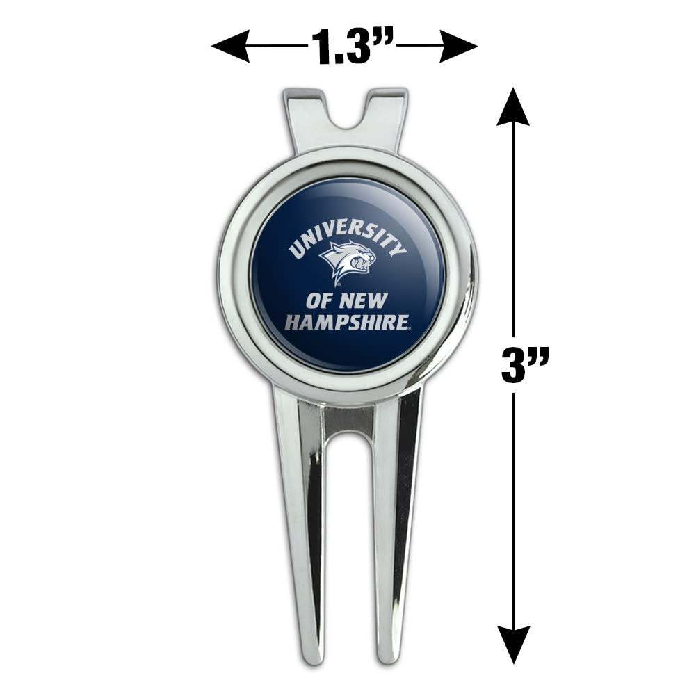 GRAPHICS & MORE GRAPHICS & MORE New Hampshire Wildcat Golf Divot Repair Tool and Ball Marker
