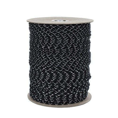 PARACORD PLANET Paracord Planet Metallic 550 Paracord with Sparkle Tracers - Lengths of 10\', 25\', 50\', and 100\' - Available in Red, Gold, Green, Blue, and Silver - Add Some Shine to Your Next Paracord Project