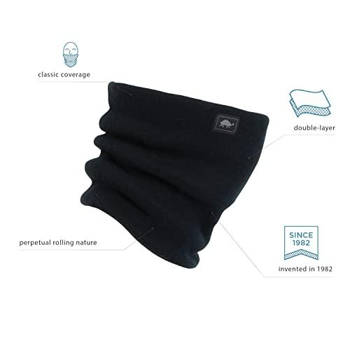 Turtle Fur Original Turtle Fur Fleece The Turtle's Neck Warmer, Black