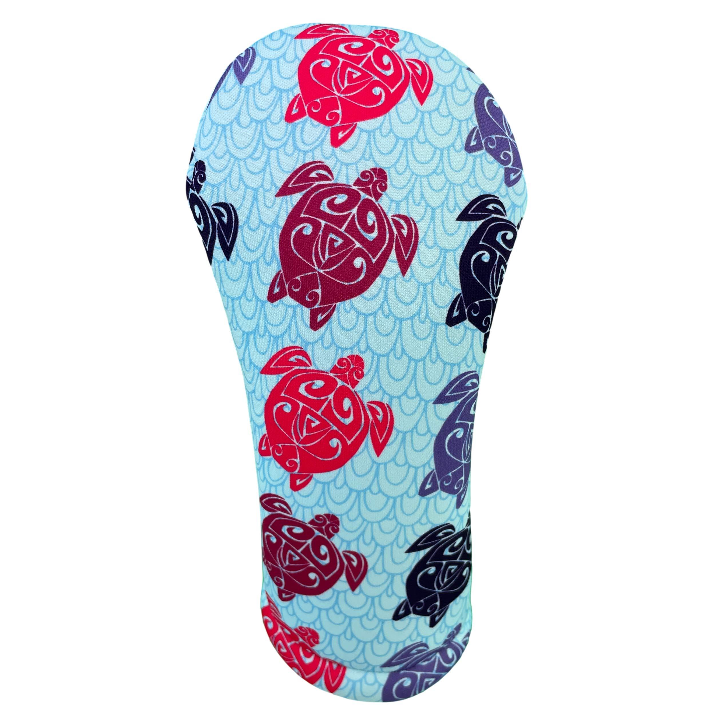 BeeJos Hawaiian Turtles Fairway Club Headcover Handmade by BeeJos