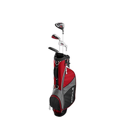 WILSON WILSON Golf Profile JGI Junior Complete Golf Set Small, Red, Left Hand