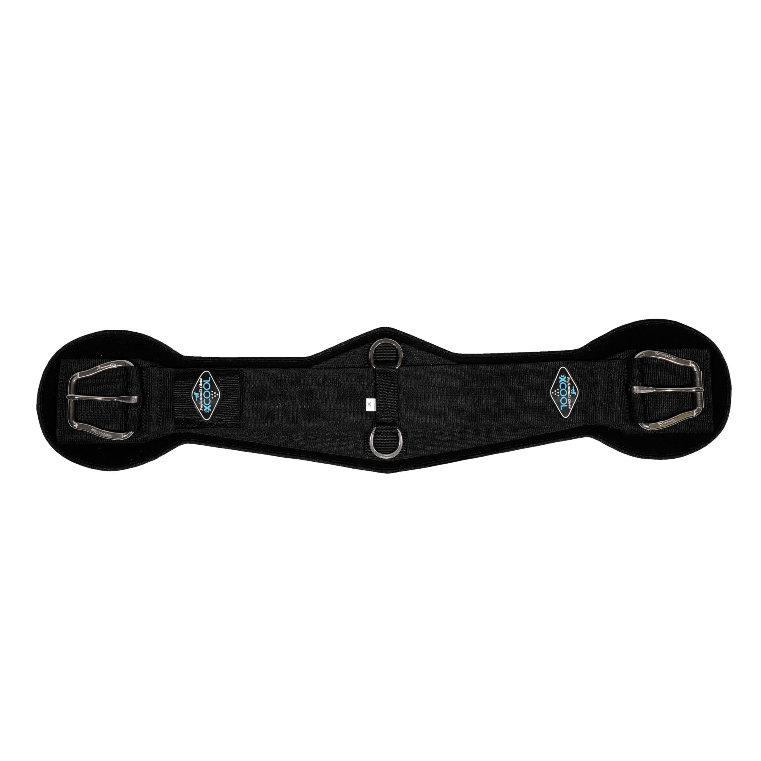Professional's Choice Professional's Choice 2XCOOL Cinch | Cooling Minerals Infused in Liner | V-Shaped Design for Pressure Distribution | Extra Padding to Prevent Pinching | Honeycomb Silicone Soft Grip | 26 Black