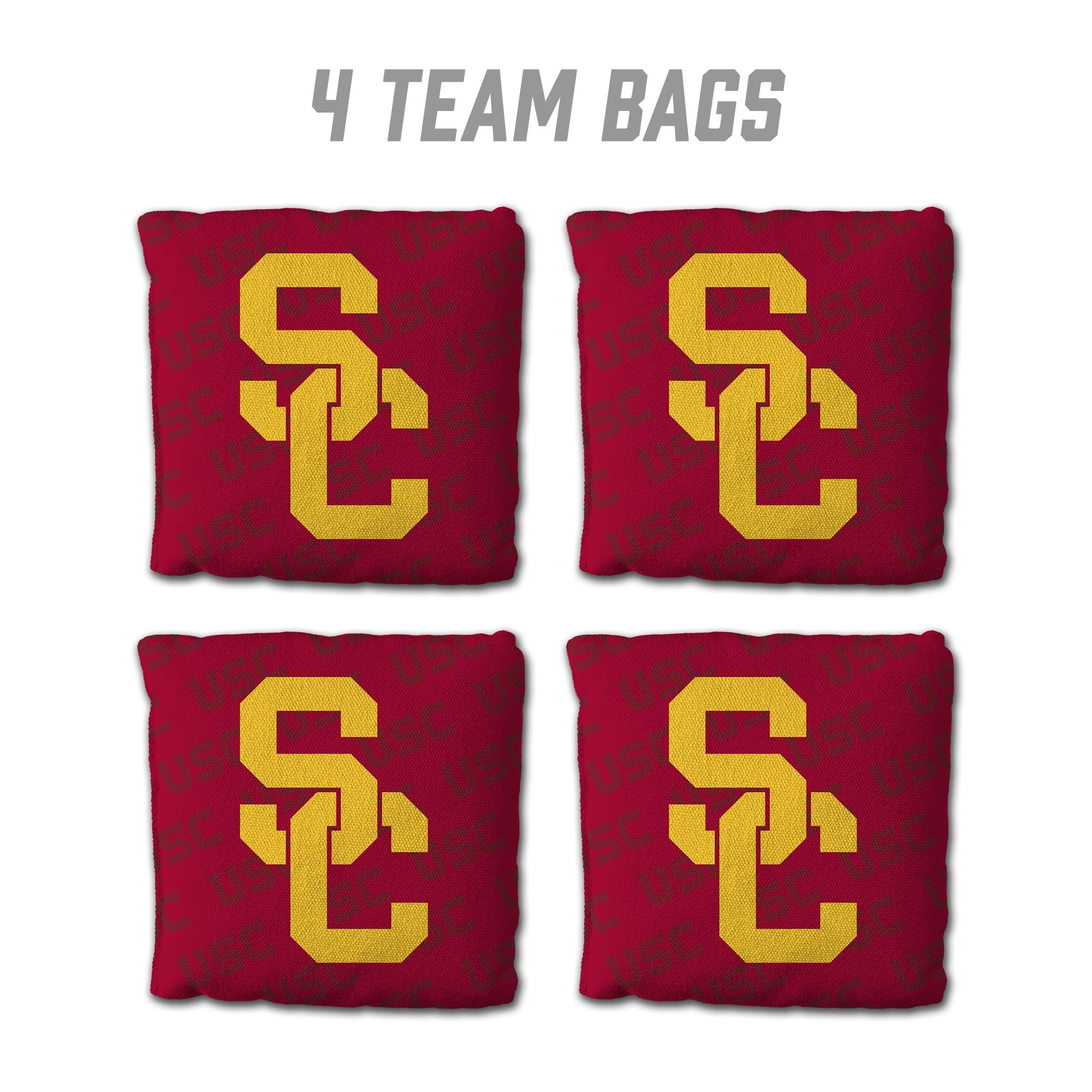 YouTheFan YouTheFan NCAA USC Trojans Cornhole Bags - 4PK - Red