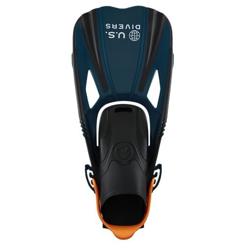 U.S. Divers U.S. Divers US Divers Avila/Mantis Adult Snorkel Set Navy/Orange L/XL