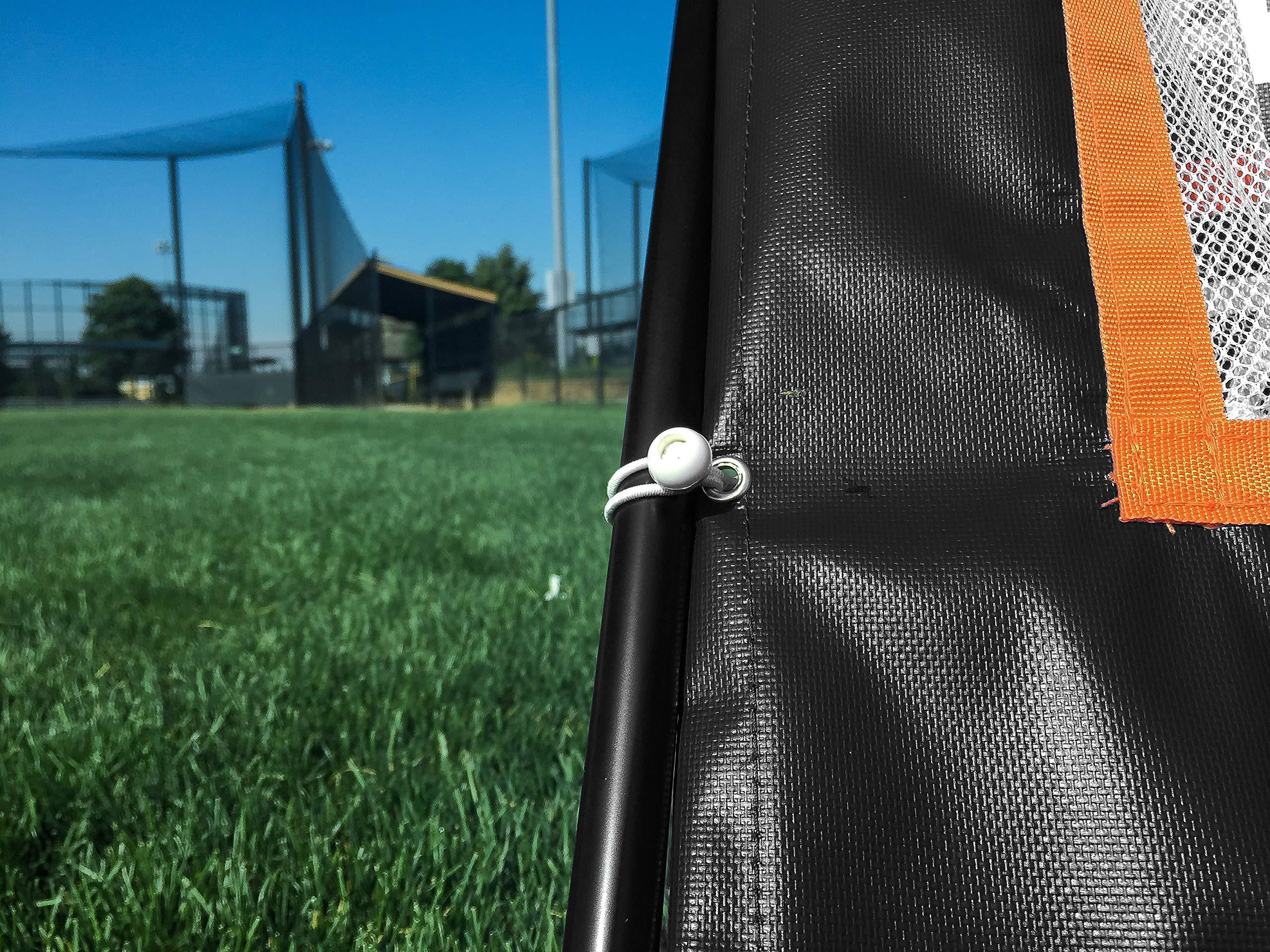 CHAMPRO Champro Baseball and Softball Combined Virtual Catcher/Rebound Screen (52” x 36”)