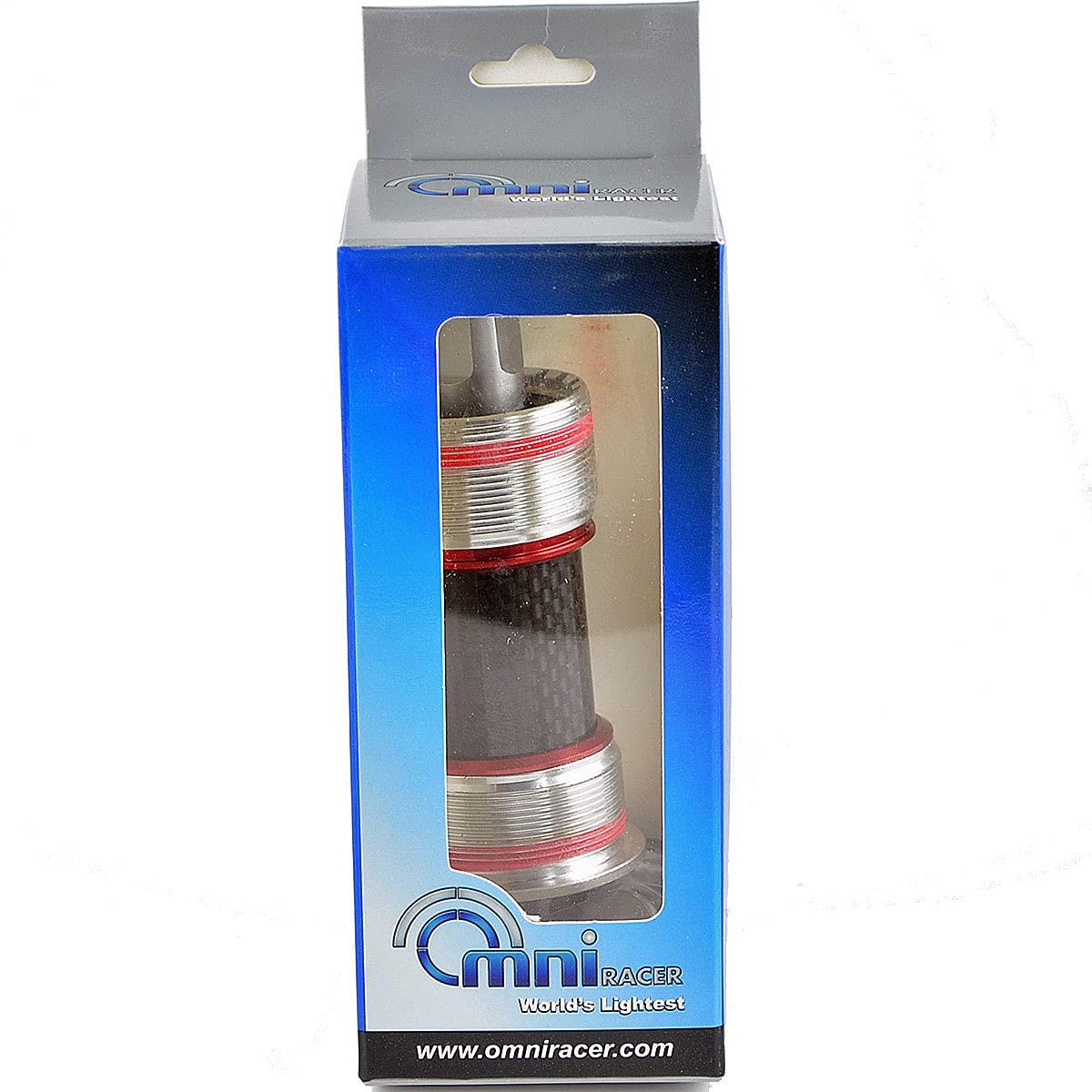 OMNI Racer OMNI Racer Worlds Lightest Titanium JIS Square Taper Bottom Bracket- Italian (Italian 70x116mm)