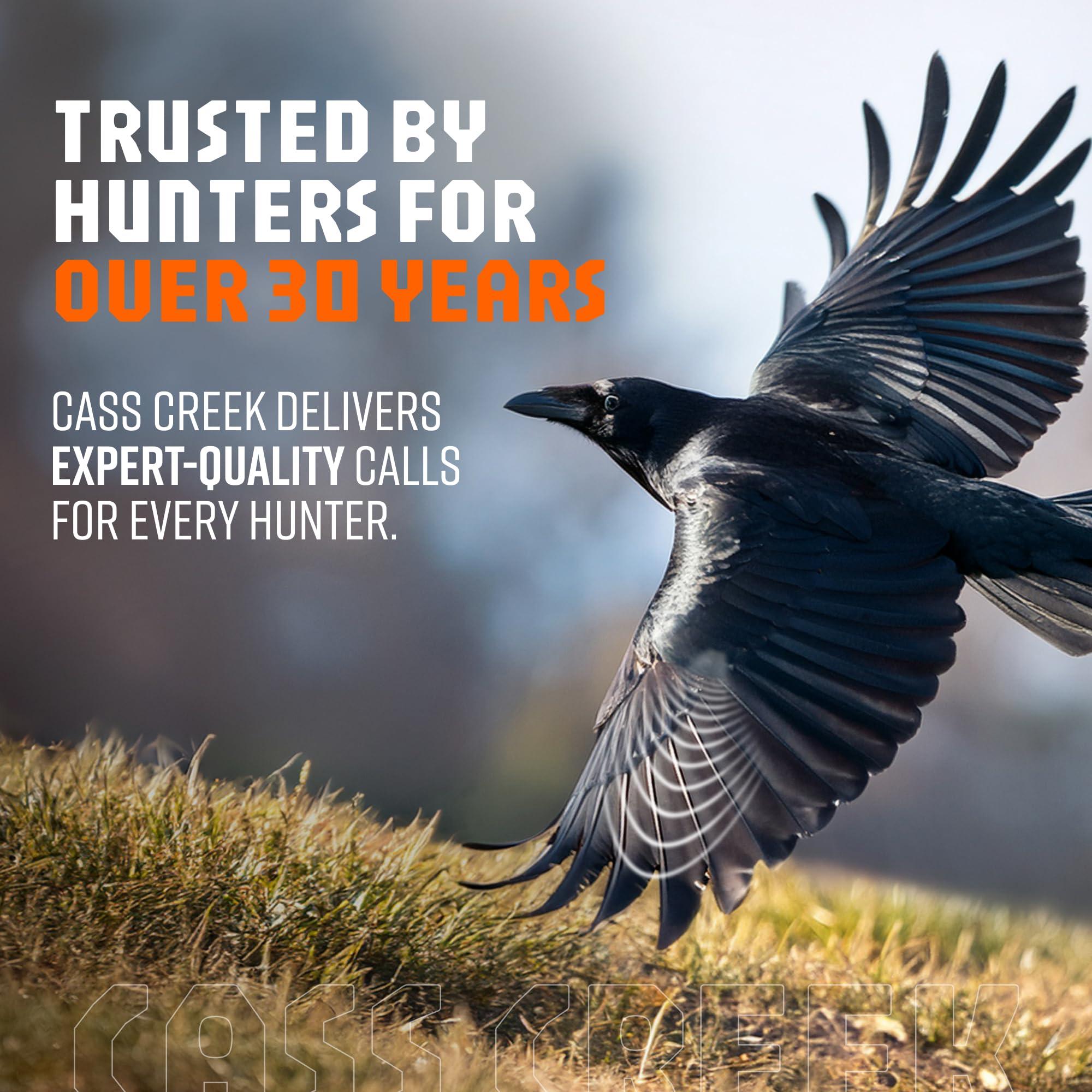 Cass Creek Cass Creek Ergo Crow Call, Handheld Electronic Game Call, CC065, Compact Design, 5 Calls In 1, Expert Calls for Everyone,Camo