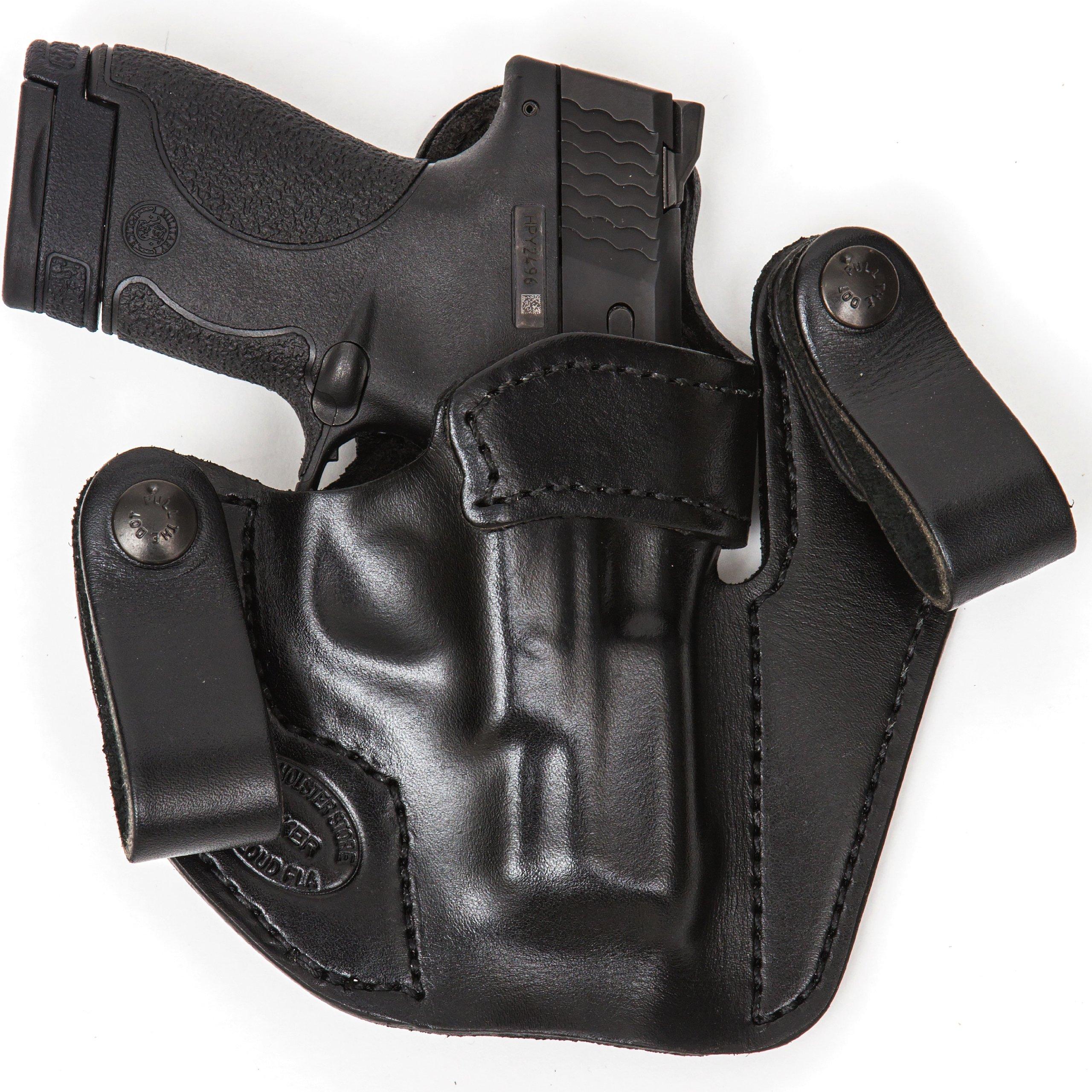 The Holster Store Concealed Carry Leather Gun Holster for Walther PK380 RH Right Hand Brown Concealed Carry Xtreme Duty