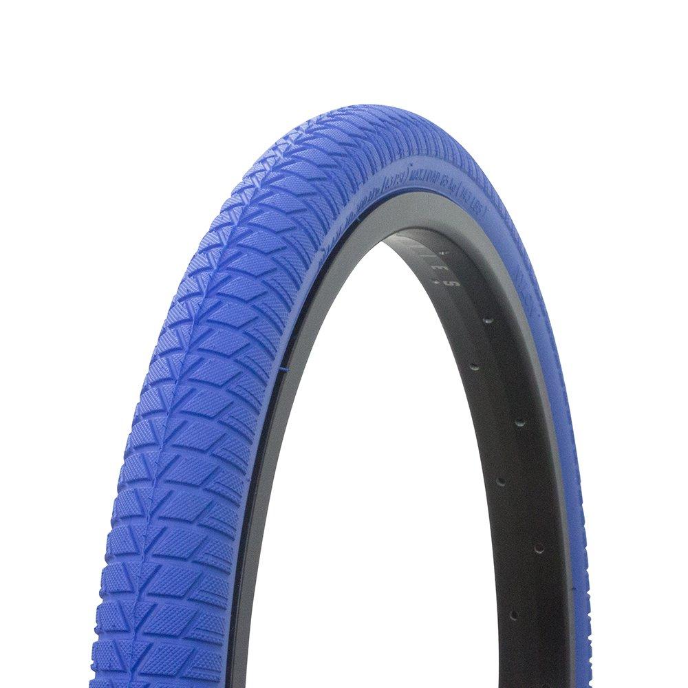 Fenix Cycles Wanda Vendetta Tread Bicycle Tire White Wall 20 x 1.75, for Bikes, (Blue)