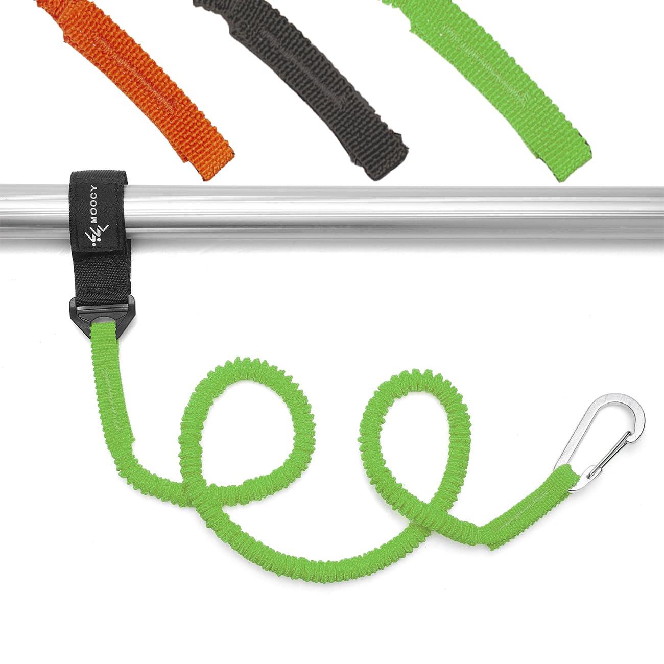 MOPHOEXII MOPHOEXII Kayak Paddle Leash Kayak Rod Leash Kayak Paddle Lanyard Stretchable Coiled Lanyard Leash Kayak Fishing Accessories for Kayak and Paddles