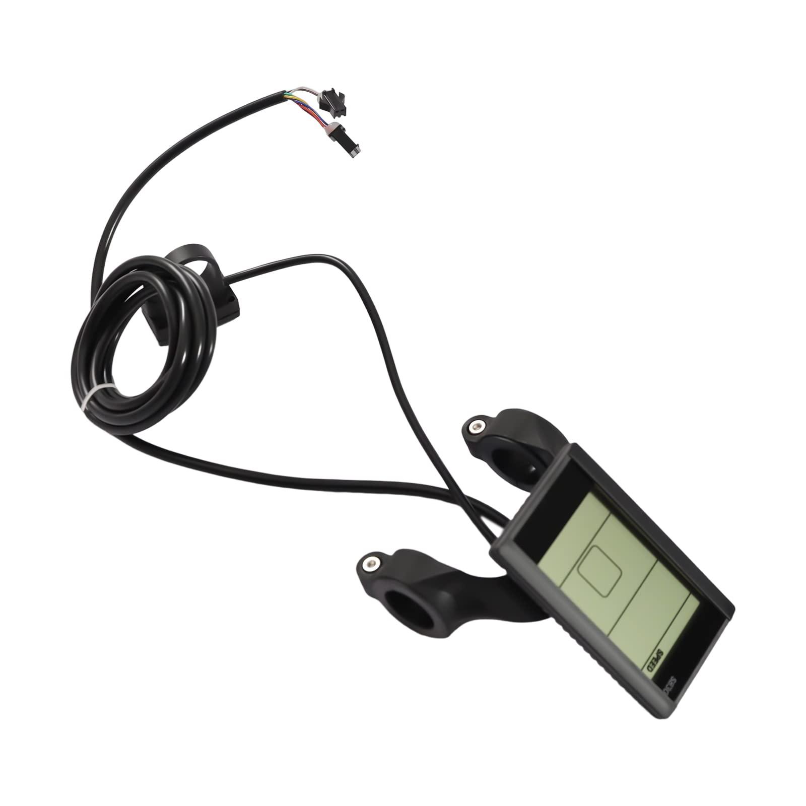 GOSHET 26" E-Bike Rear Wheel Conversion Kit, 48V 1200W Fat Snow Tire Motor Kit Electric Bike Wide Rear Wheel Hub Motor Brushless Gearless Motor with LCD Display for Snow Bikes Electric Bikes and Motorbikes