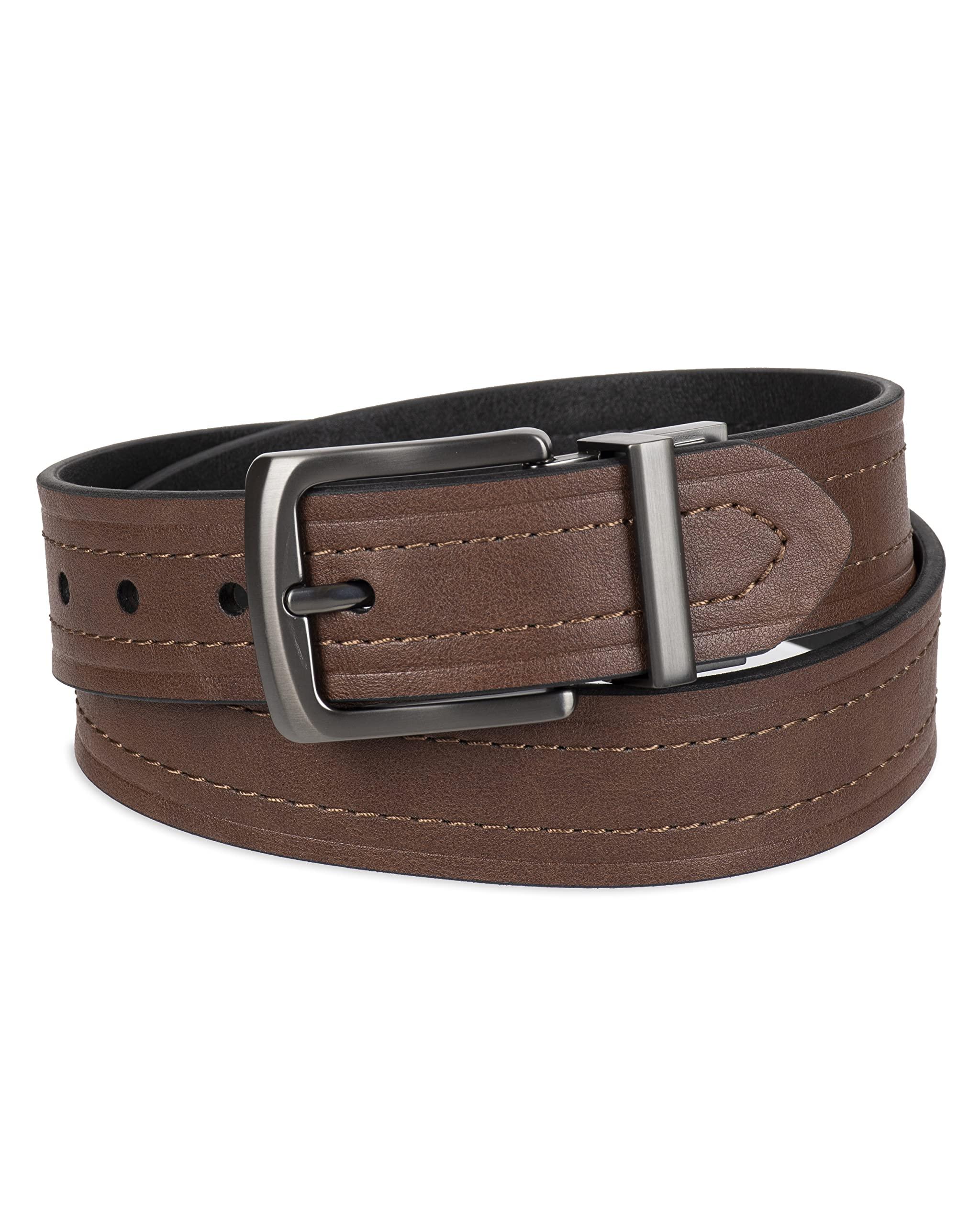 Levi's Levi's Men's Reversible Casual Jeans Belt, Brown/Black 1, Medium (34-36)