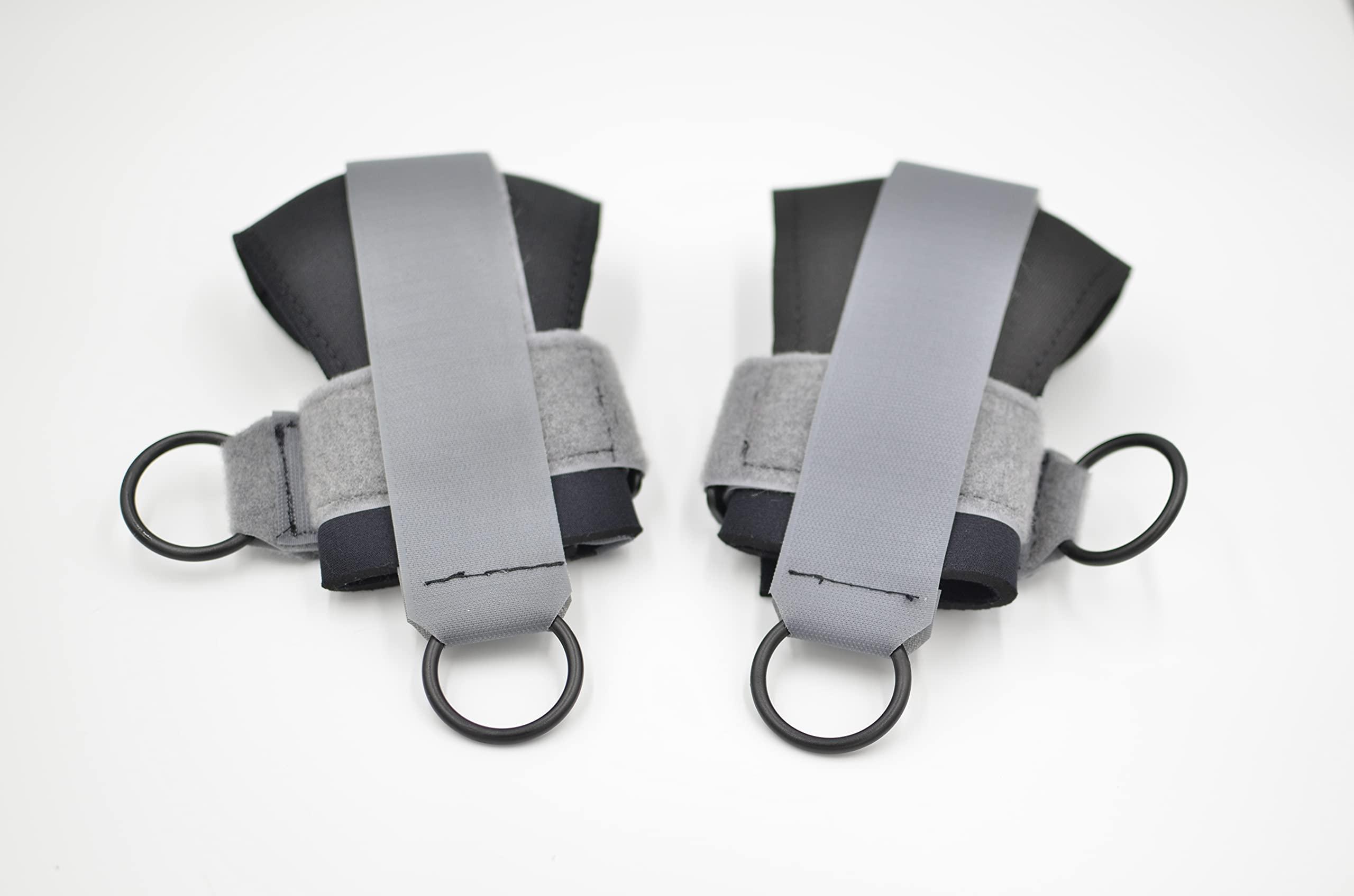 MUTE Grip Aid Workout Multi Purpose Adaptive Grasping Cuffs One Pair (Left and Right Gloves). Workouts, gardening, daily tasks. Those with little to no grip such as quadriplegic or arthritis
