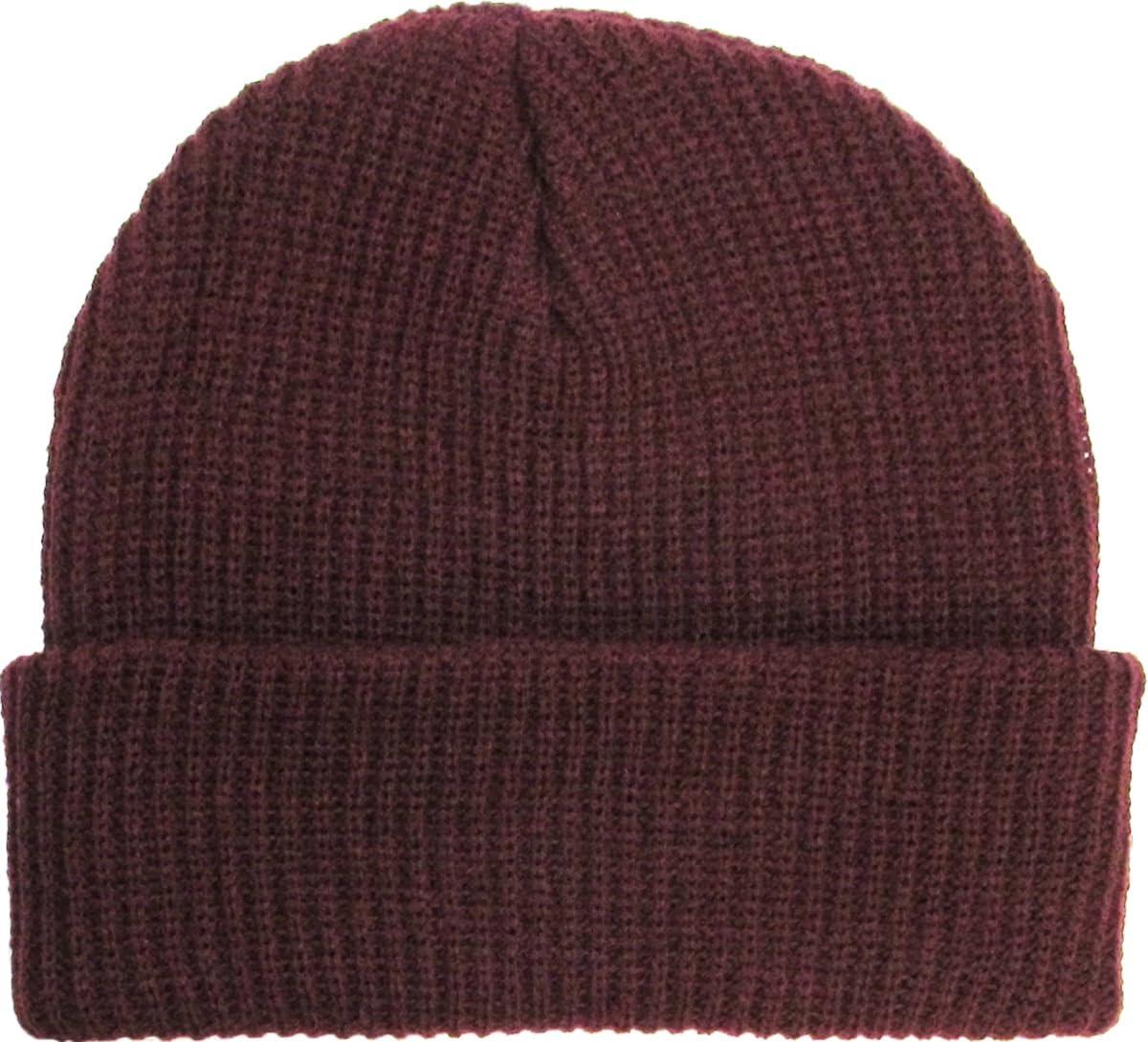 KBETHOS KBW-12 BUR Comfortable Soft Slouchy Beanie Collection Winter Ski Baggy Hat Unisex Various Styles