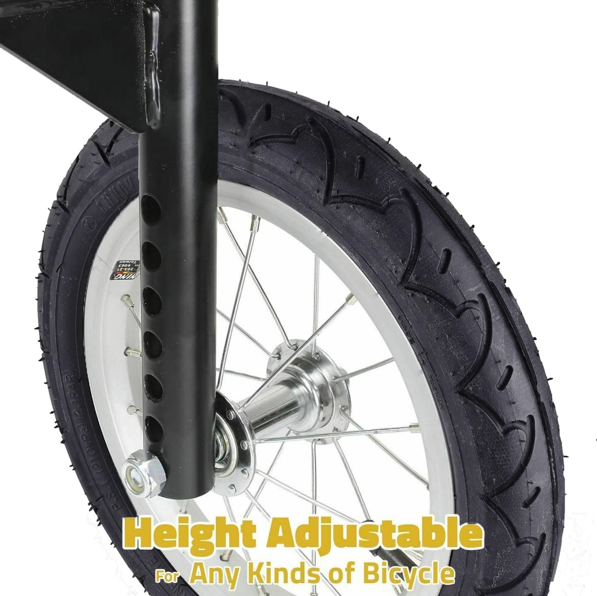 CyclingDeal CyclingDeal Adjustable Adult Bicycle Bike Stabilizers Training Wheels Fits 24\" to 29\" - Quality Heavy Duty